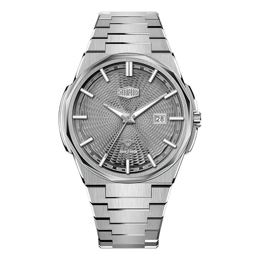 HeroForce 5053A – Luxury Mechanical-Style Watch with Octagonal Bezel
