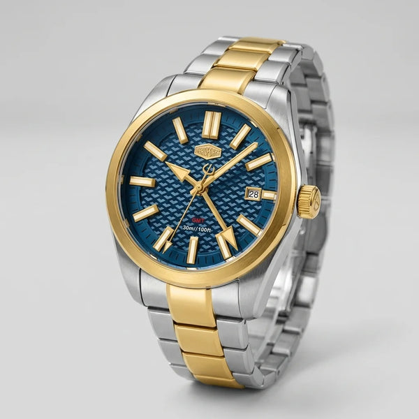 HeroForce 5031 Luxury Ana - premium metal analog watch
