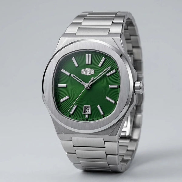 HeroForce 5046 Luxury Ana - premium steel studio watch