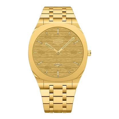 gold case gold dial