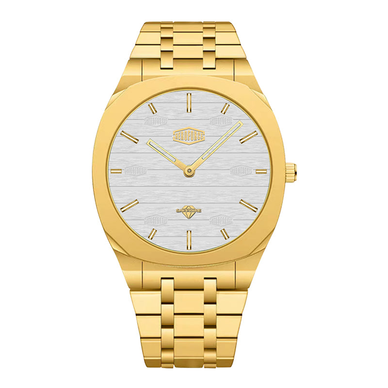 HeroForce 5038 - Emerald Horizon – Octagonal Men’s Luxury Watch
