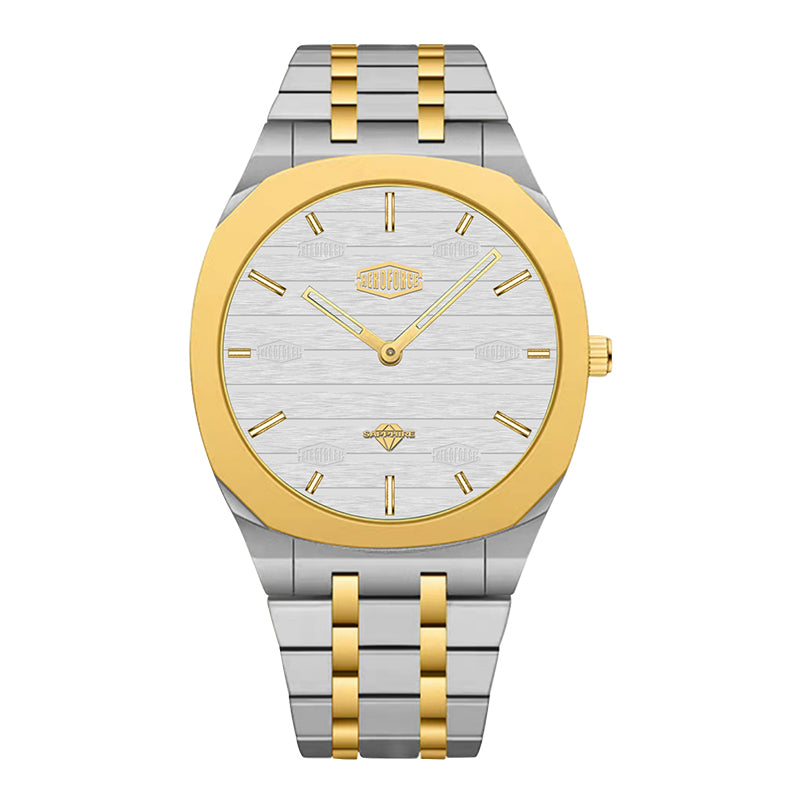 HeroForce 5038 - Emerald Horizon – Octagonal Men’s Luxury Watch