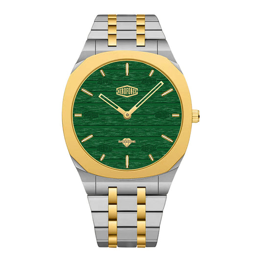 HeroForce 5038 - Emerald Horizon – Octagonal Men’s Luxury Watch