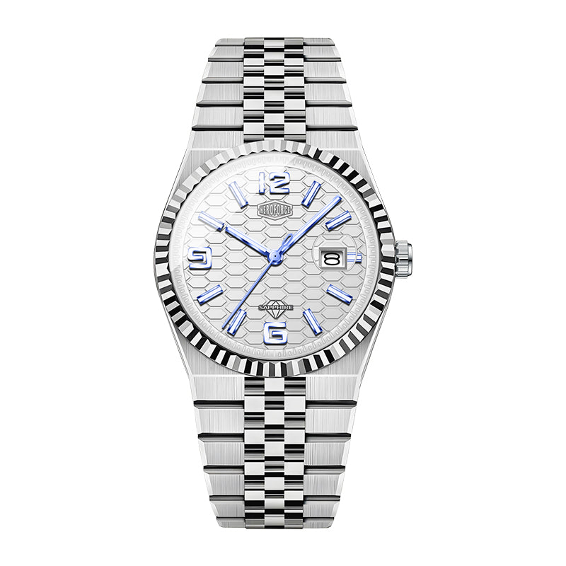 HeroForce 5036 – Premium Feel Watch - Geometric Face Design