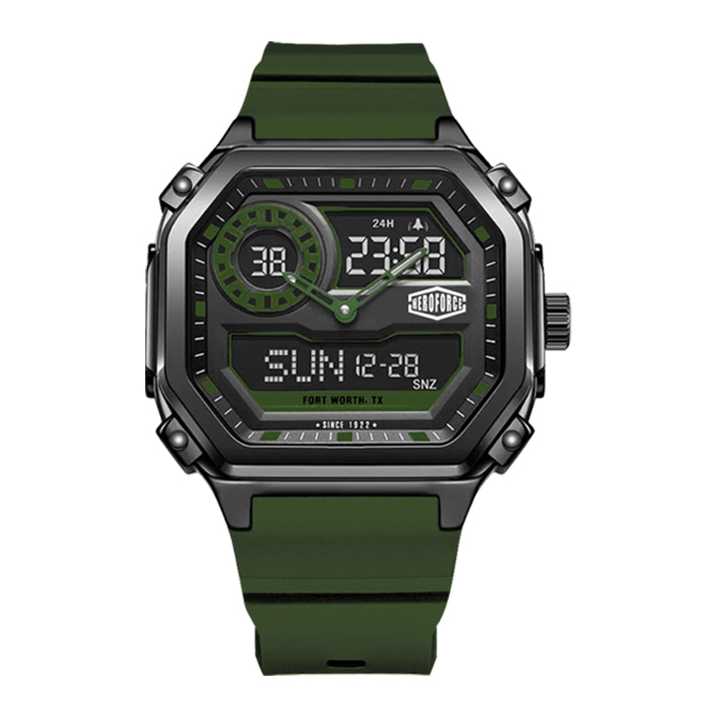 HeroForce 5021 - Analog-Digital Combo with Bold Sport Design