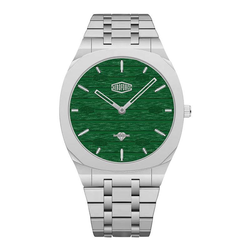 HeroForce 5038 - Emerald Horizon – Octagonal Men’s Luxury Watch
