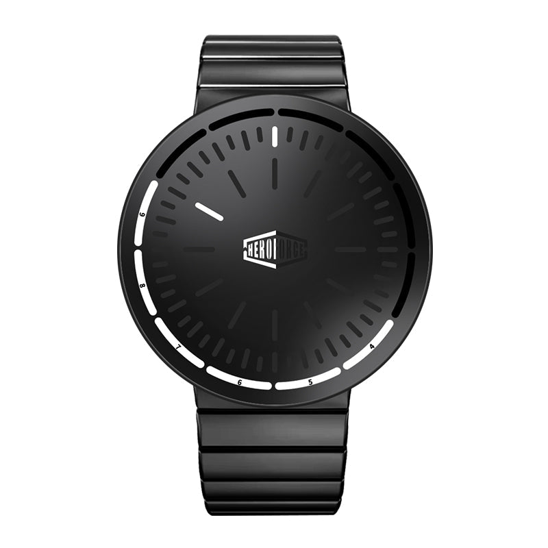 HeroForce 5003A - Midnight Cyber – Stainless Steel Watch