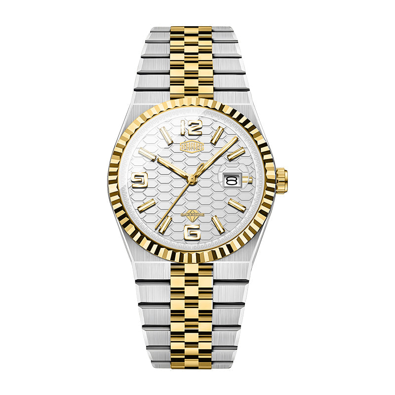 HeroForce 5036 – Premium Feel Watch - Geometric Face Design