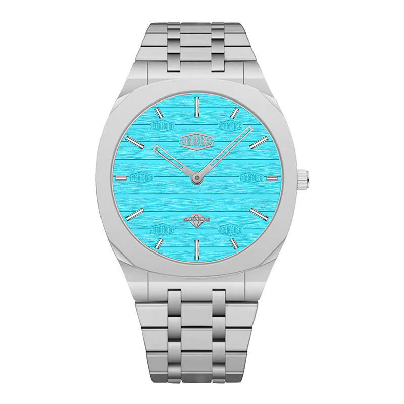 HeroForce 5038 - Emerald Horizon – Octagonal Men’s Luxury Watch