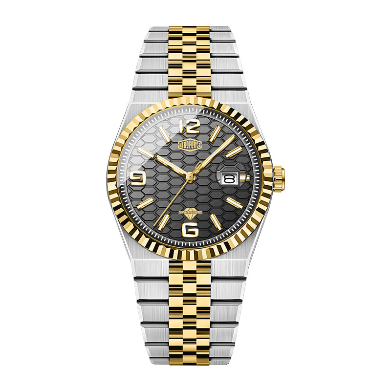 HeroForce 5036 – Premium Feel Watch - Geometric Face Design