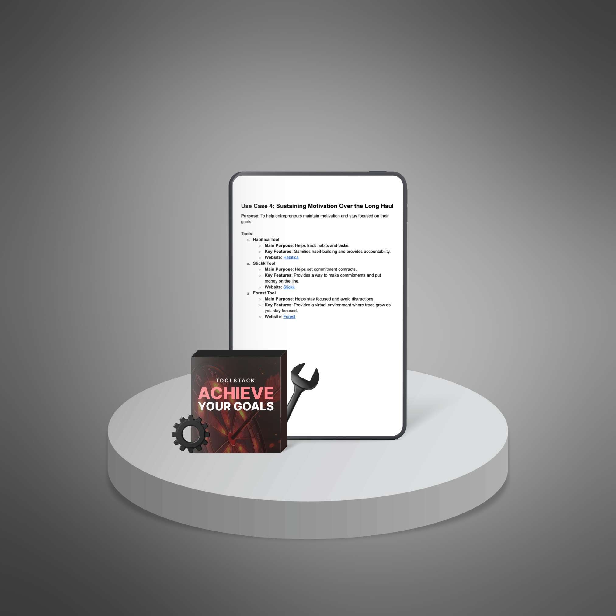 Skillboomer Achieve Your Goals - Toolstack