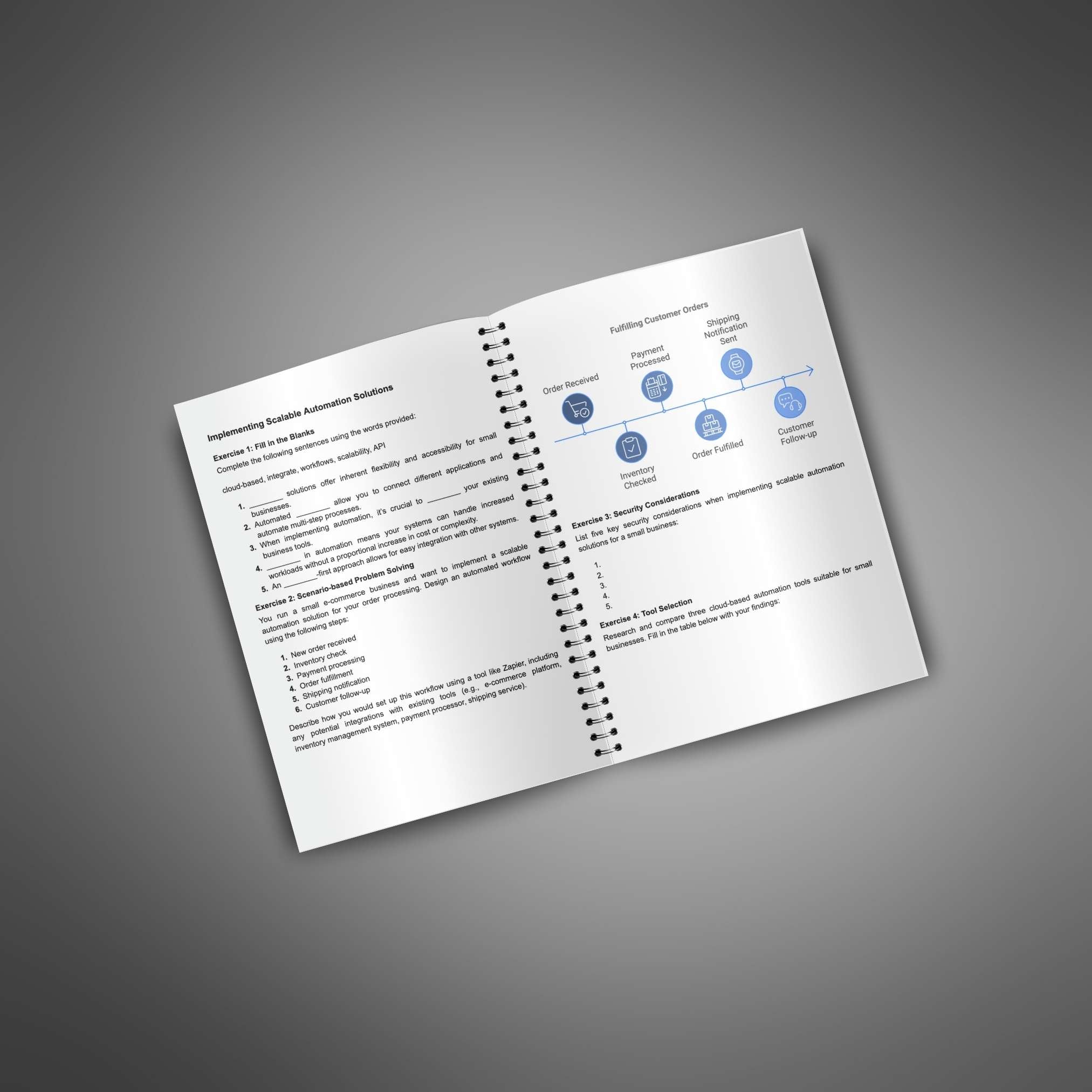 Skillboomer Automation in Small Businesses - Workbook