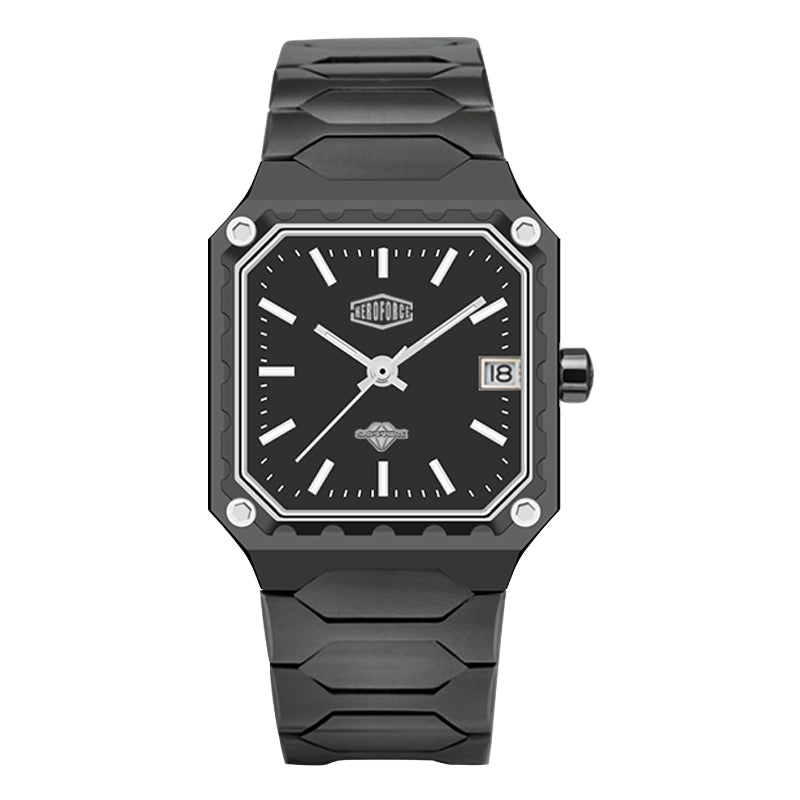 HeroForce 5045 - Square Case Analog Watch for Daily Wear