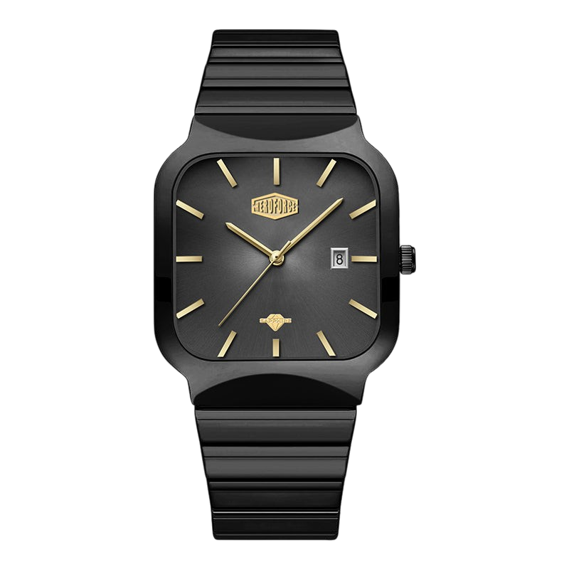 Black-Gold dial two-tone bracelet
