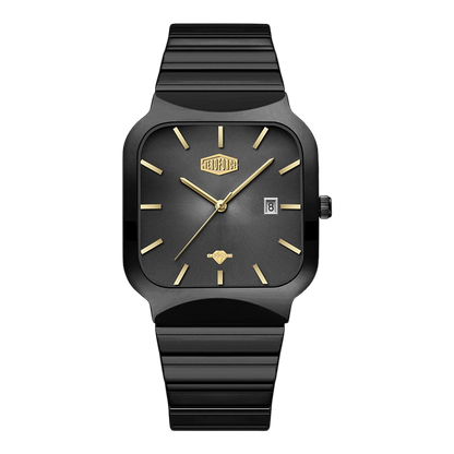 Black-Gold dial two-tone bracelet