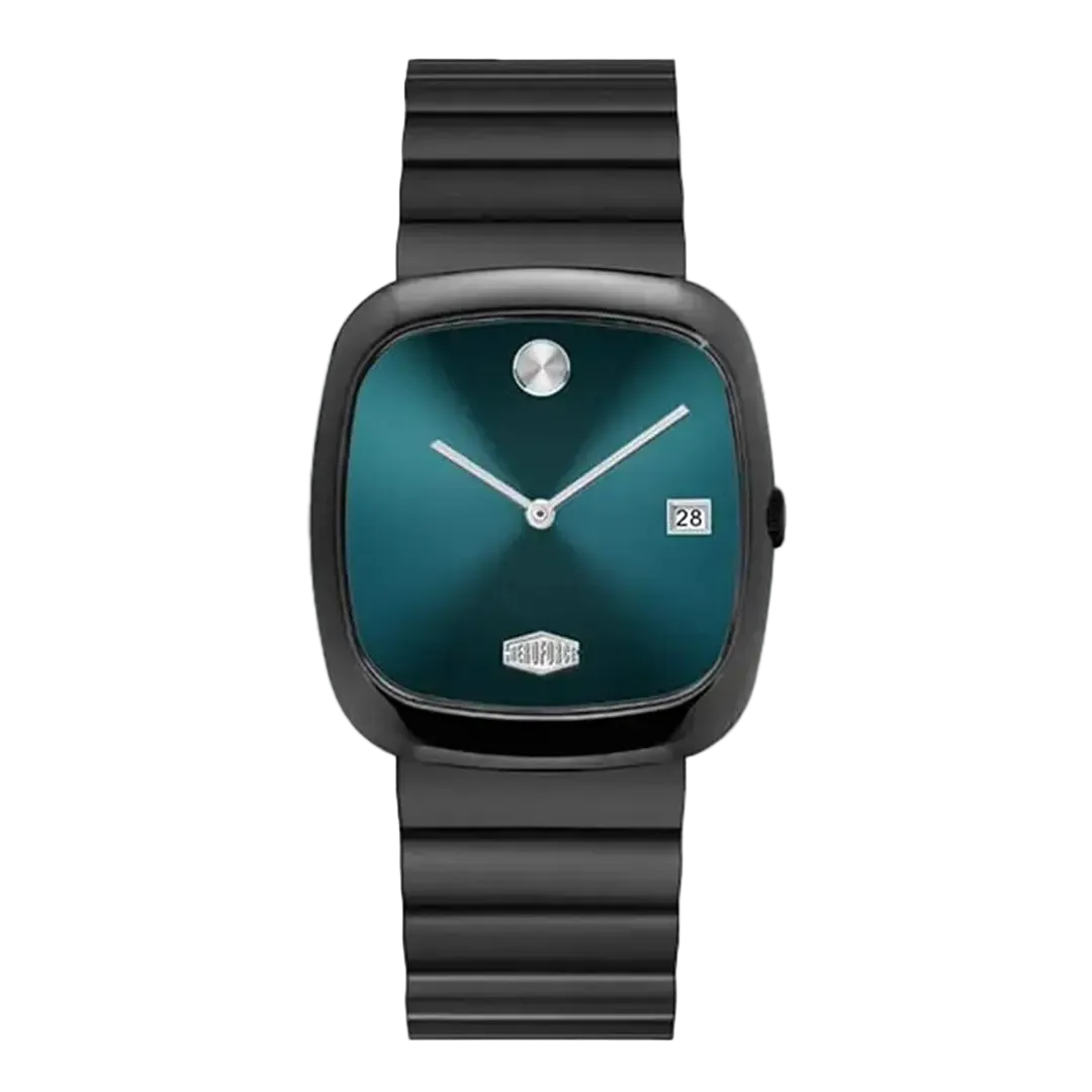 black watch teal dial