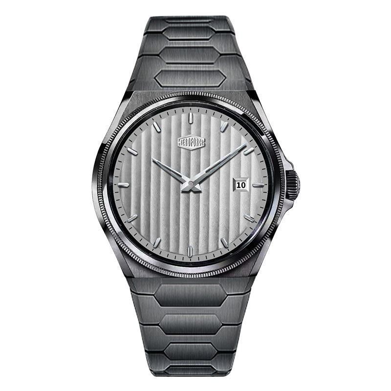 HeroForce 5012 - Luxury Men’s Watch with Pleated Style Dial