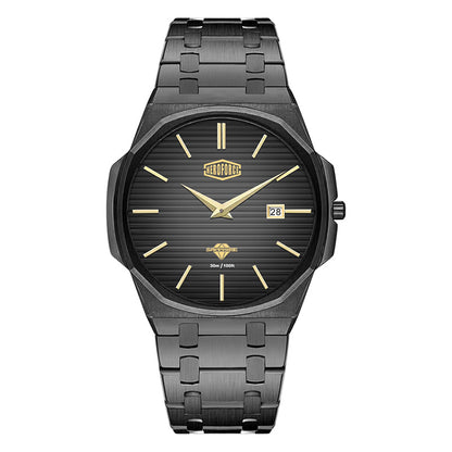 black gold dial