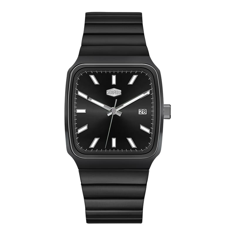 HeroForce 5002B - Men’s Analog Watch – Square Dial with Date Window