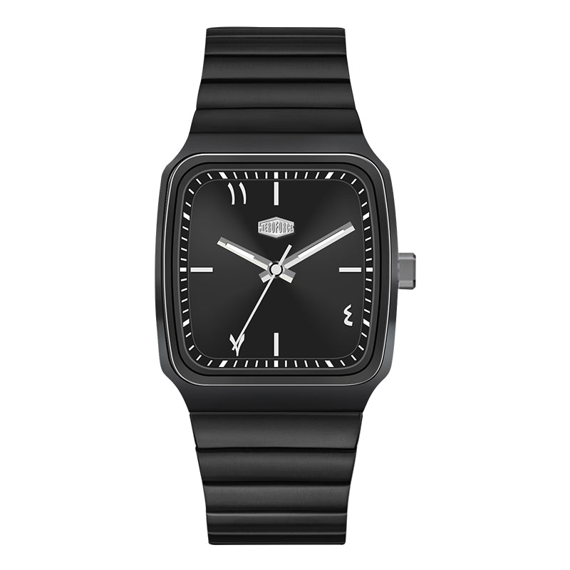 HeroForce 5002 - Heritage Style – Luxury Square Watch with Arabic Numeral Dial