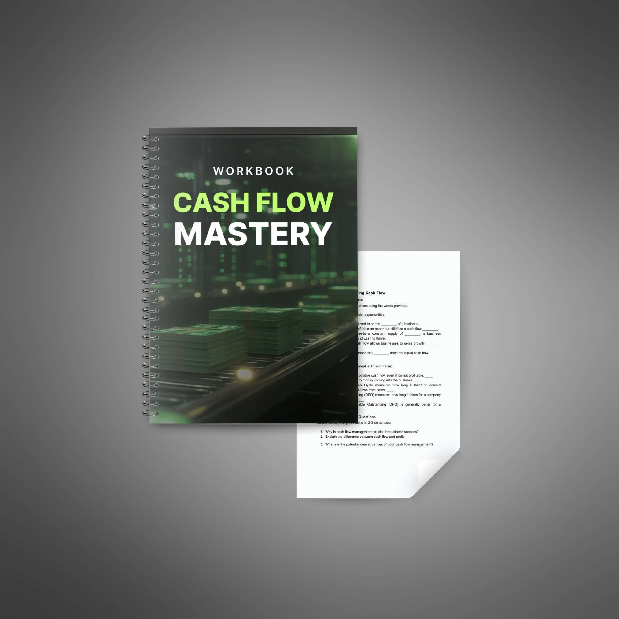 Skillboomer Cash Flow Mastery - Workbook
