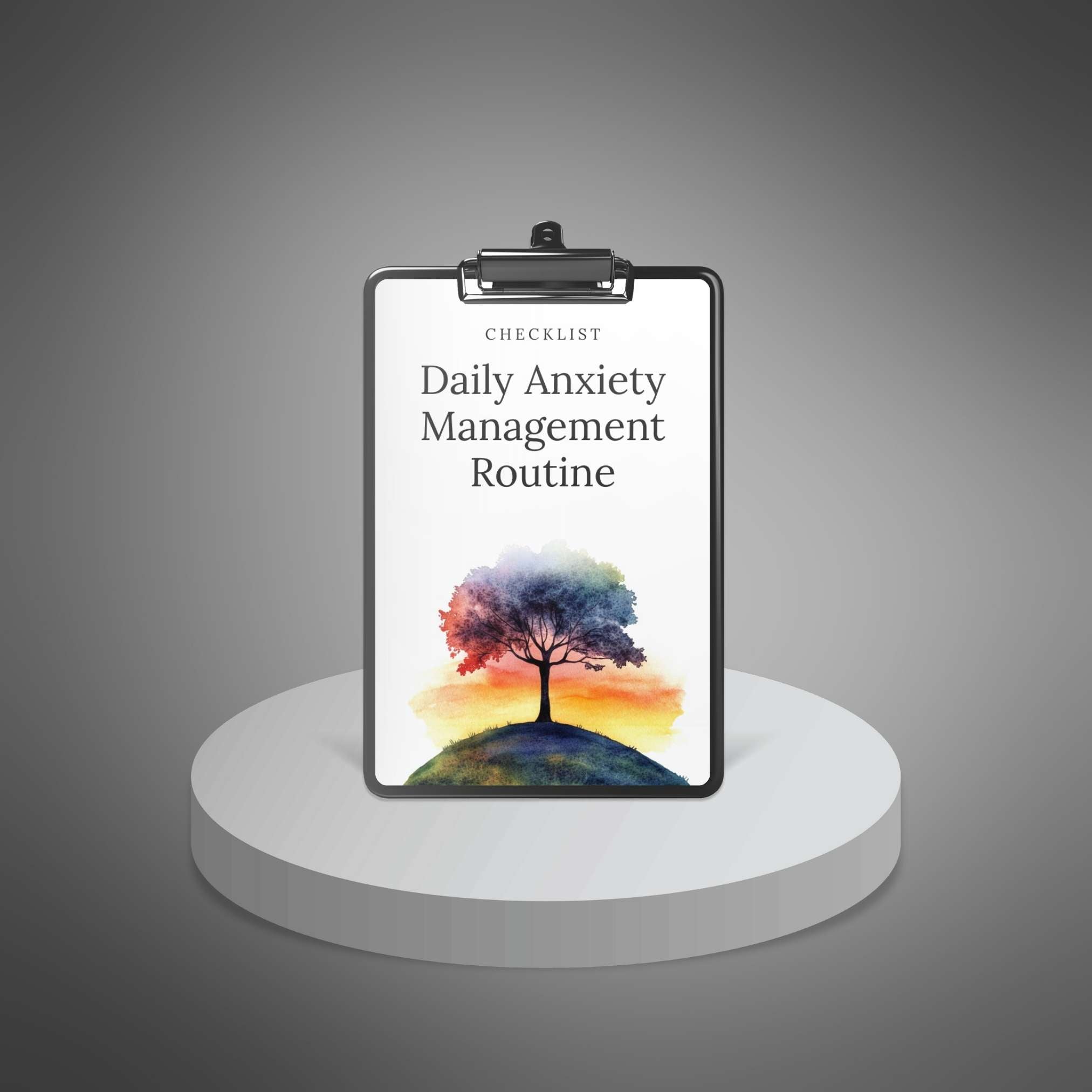 Skillboomer Daily Anxiety Management Routine