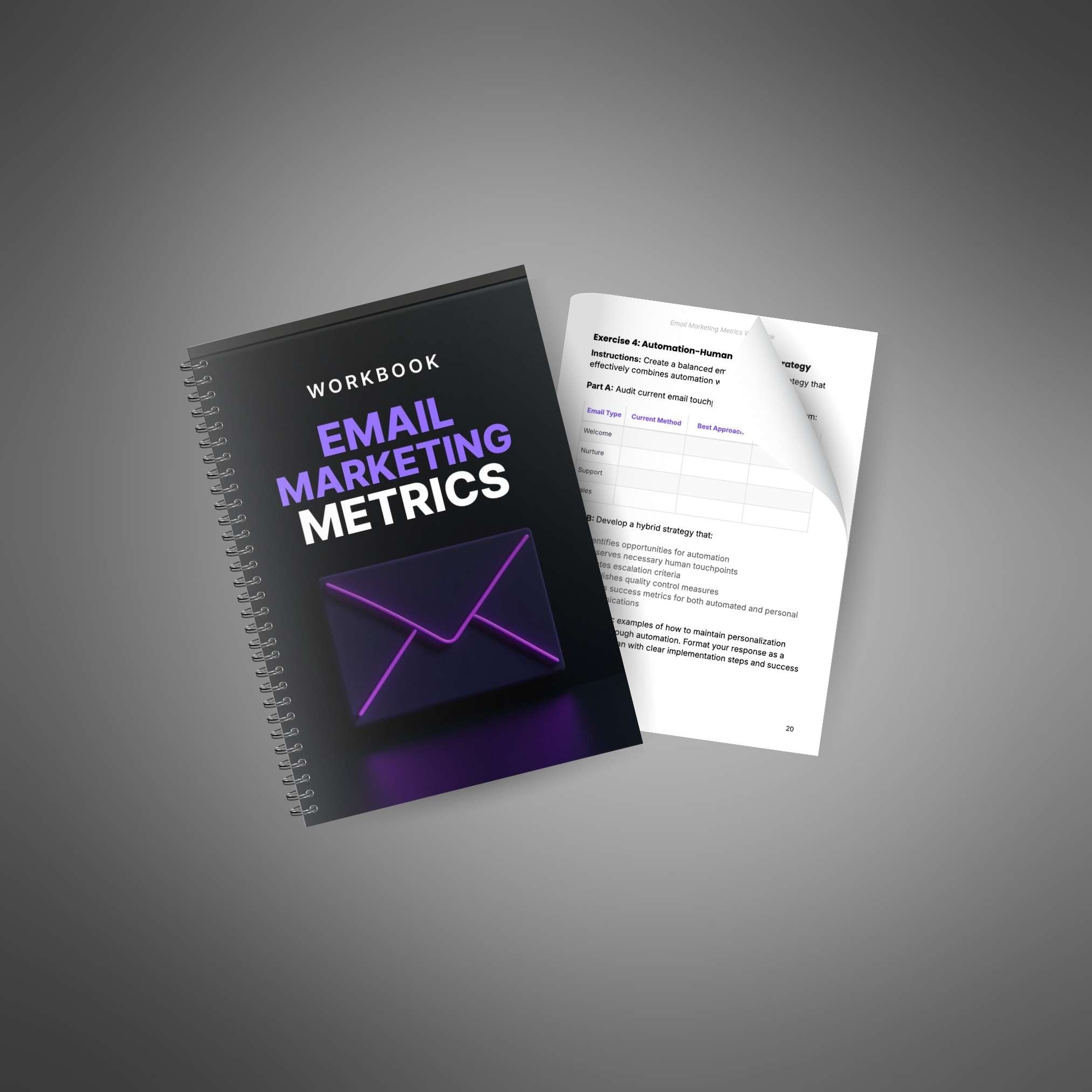 Skillboomer Email Marketing Metrics - Workbook