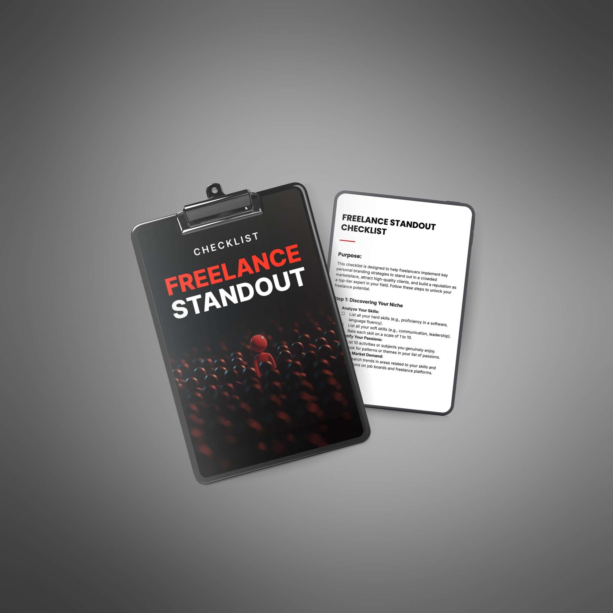 Skillboomer Freelance Standout - Checklist