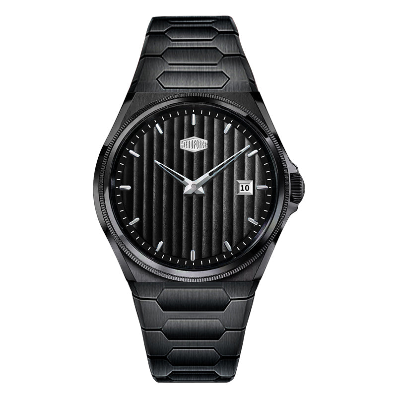 HeroForce 5012 - Luxury Men’s Watch with Pleated Style Dial