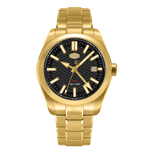 HeroForce 5031 – Luxury Square Analog Watch with Sapphire Glass & Date Display