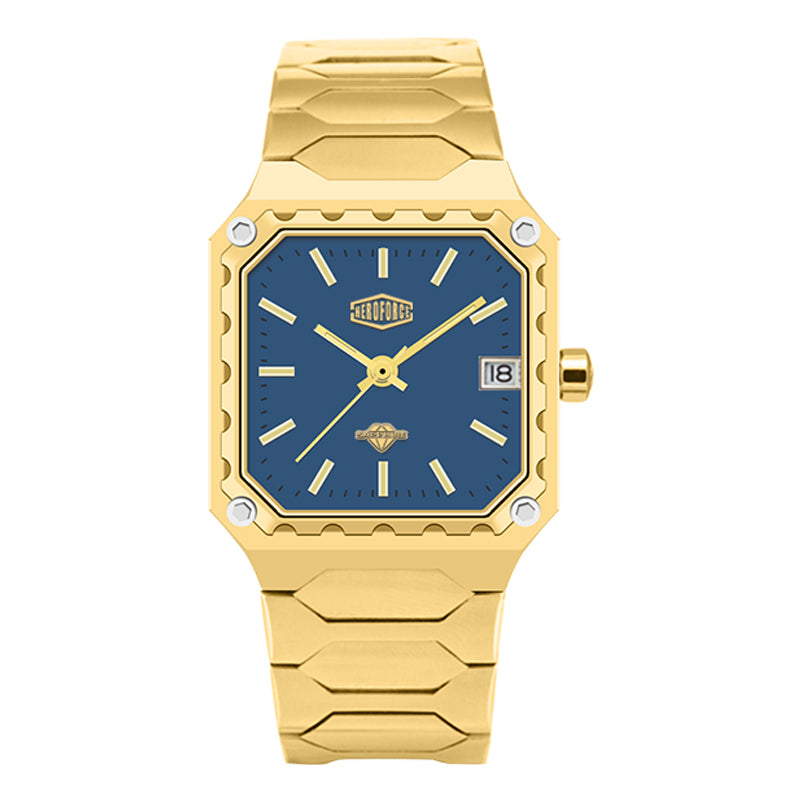 HeroForce 5045 - Square Case Analog Watch for Daily Wear