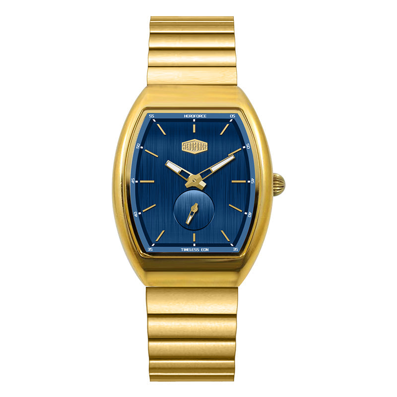 HeroForce 5023B – Luxury Octagonal Watch - Sunray Textured Dial & Sapphire Glass