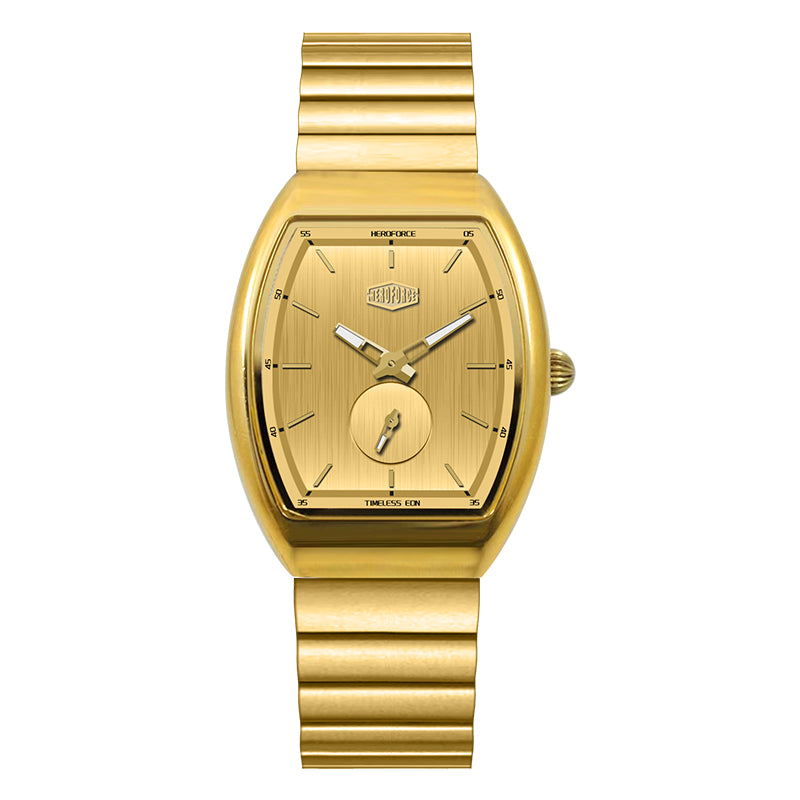 HeroForce 5023B – Luxury Octagonal Watch - Sunray Textured Dial & Sapphire Glass