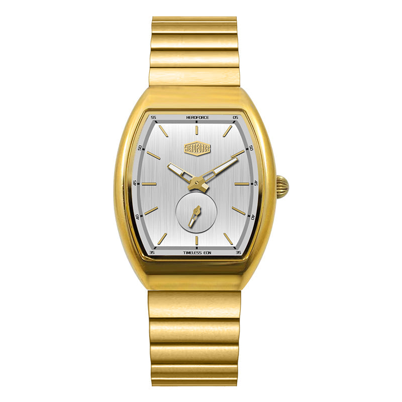HeroForce 5023B – Luxury Octagonal Watch - Sunray Textured Dial & Sapphire Glass