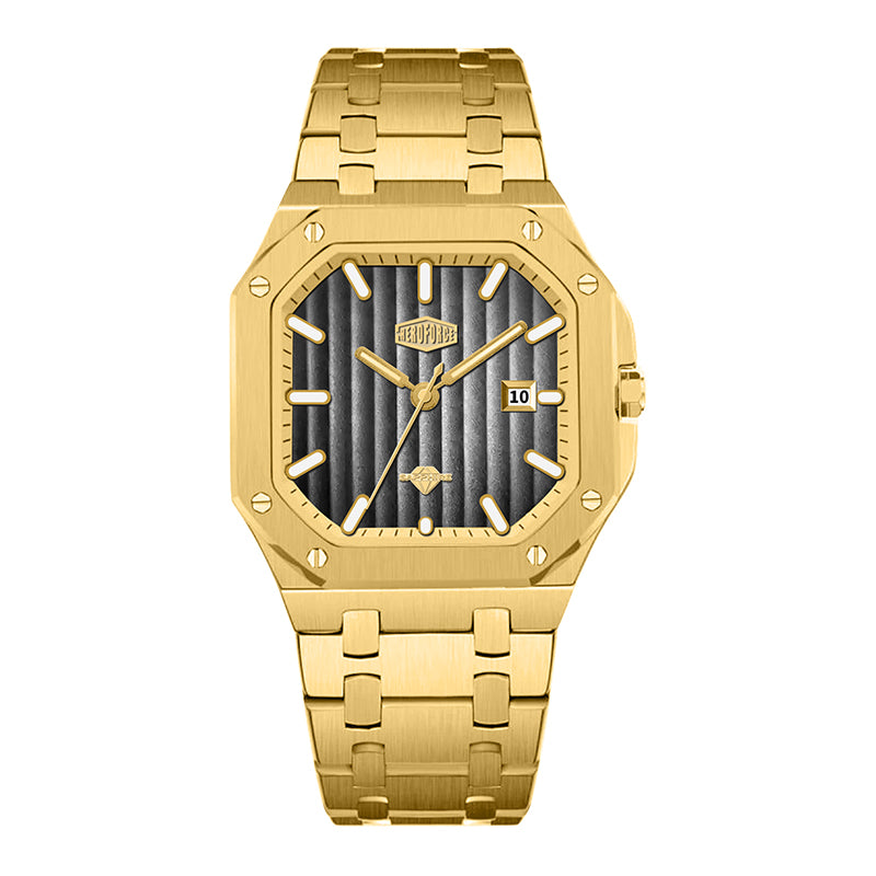 HeroForce 5025B – Ribbed Dial & Sapphire Glass