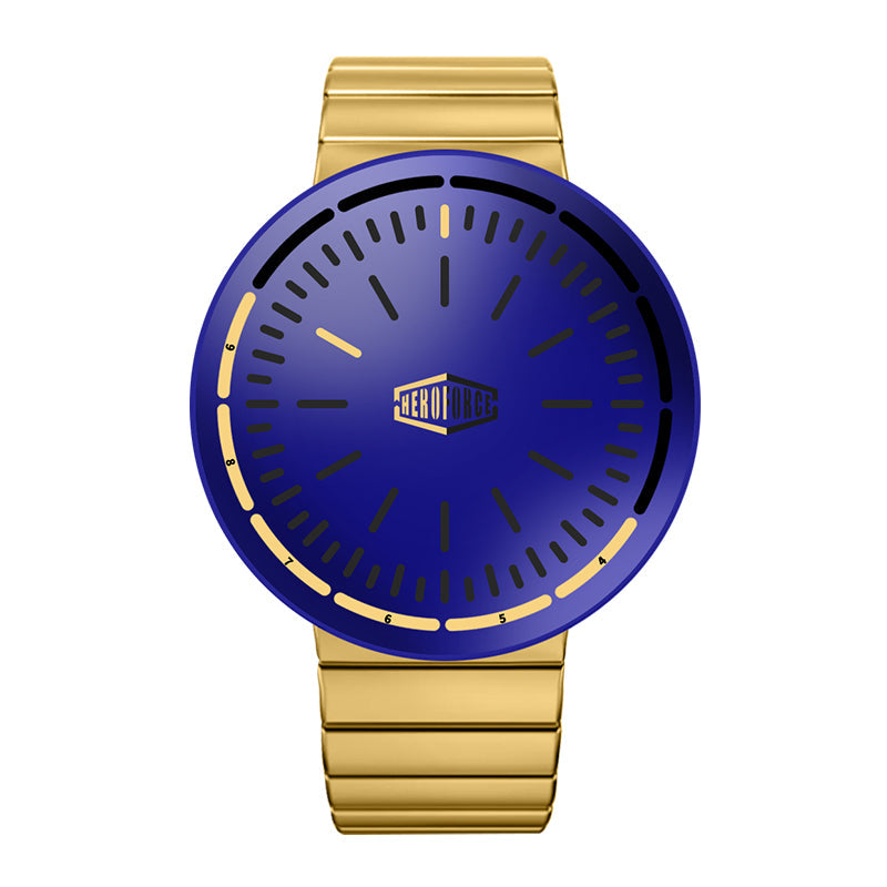 HeroForce 5003A - Midnight Cyber – Stainless Steel Watch