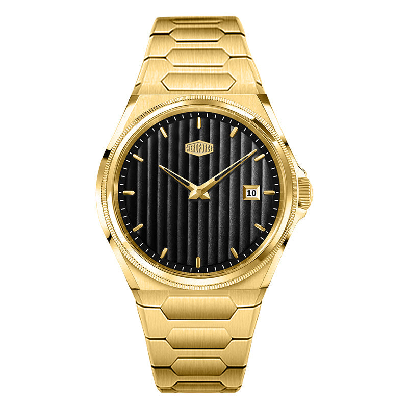 HeroForce 5012 - Luxury Men’s Watch with Pleated Style Dial
