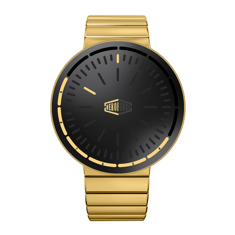 HeroForce 5003A - Midnight Cyber – Stainless Steel Watch