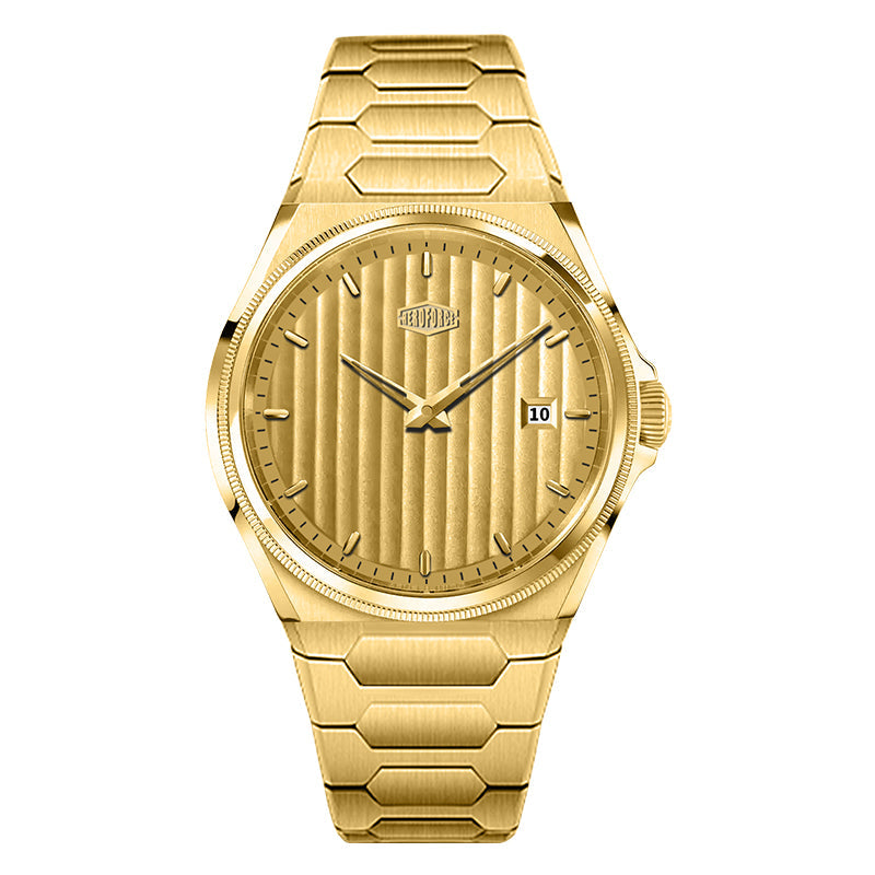HeroForce 5012 - Luxury Men’s Watch with Pleated Style Dial