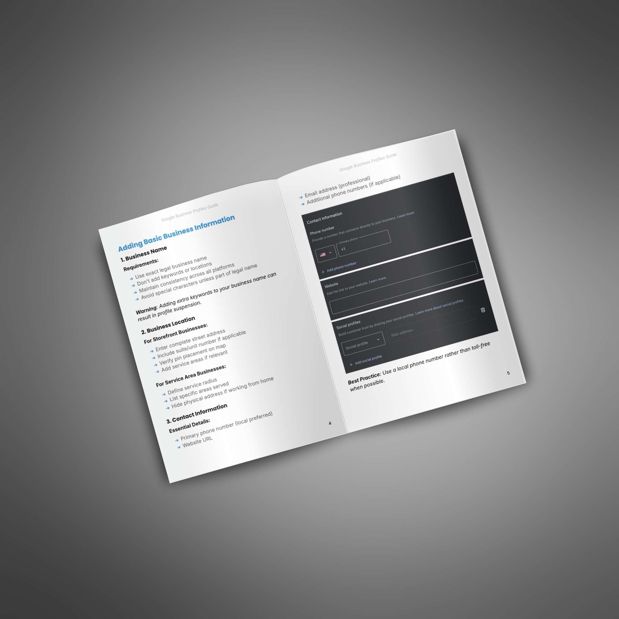 Skillboomer Google Business Profiles - Guide