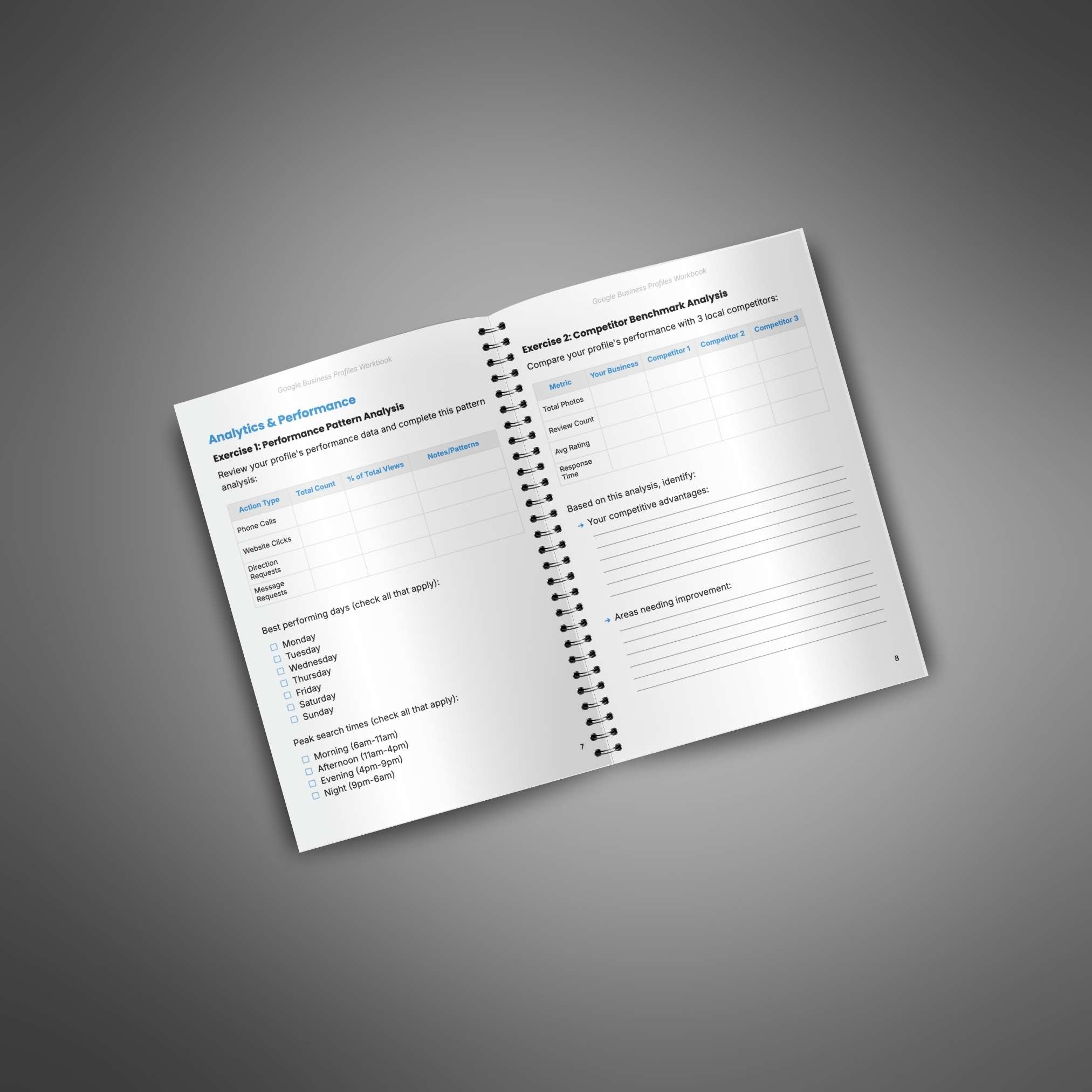 Skillboomer Google Business Profiles - Workbook