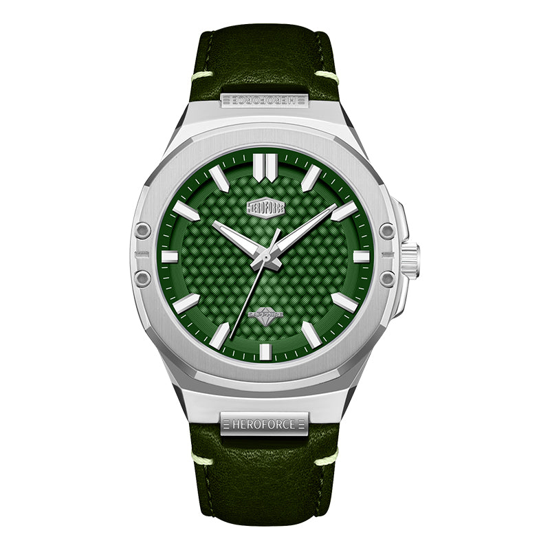 HeroForce 5033B - Luxury Men's Analog Wrist Watch – Leather Strap