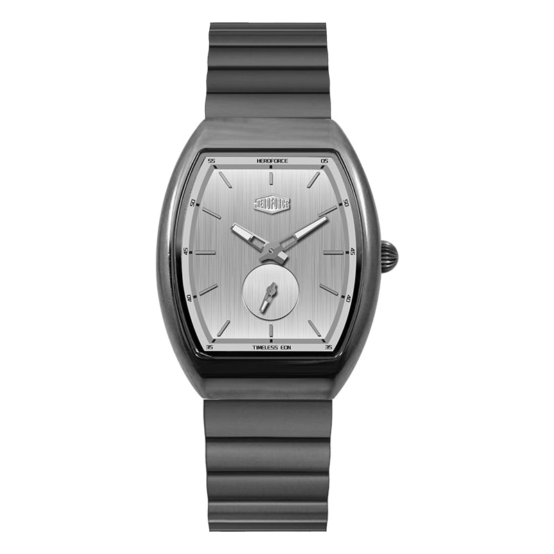 HeroForce 5023B – Luxury Octagonal Watch - Sunray Textured Dial & Sapphire Glass