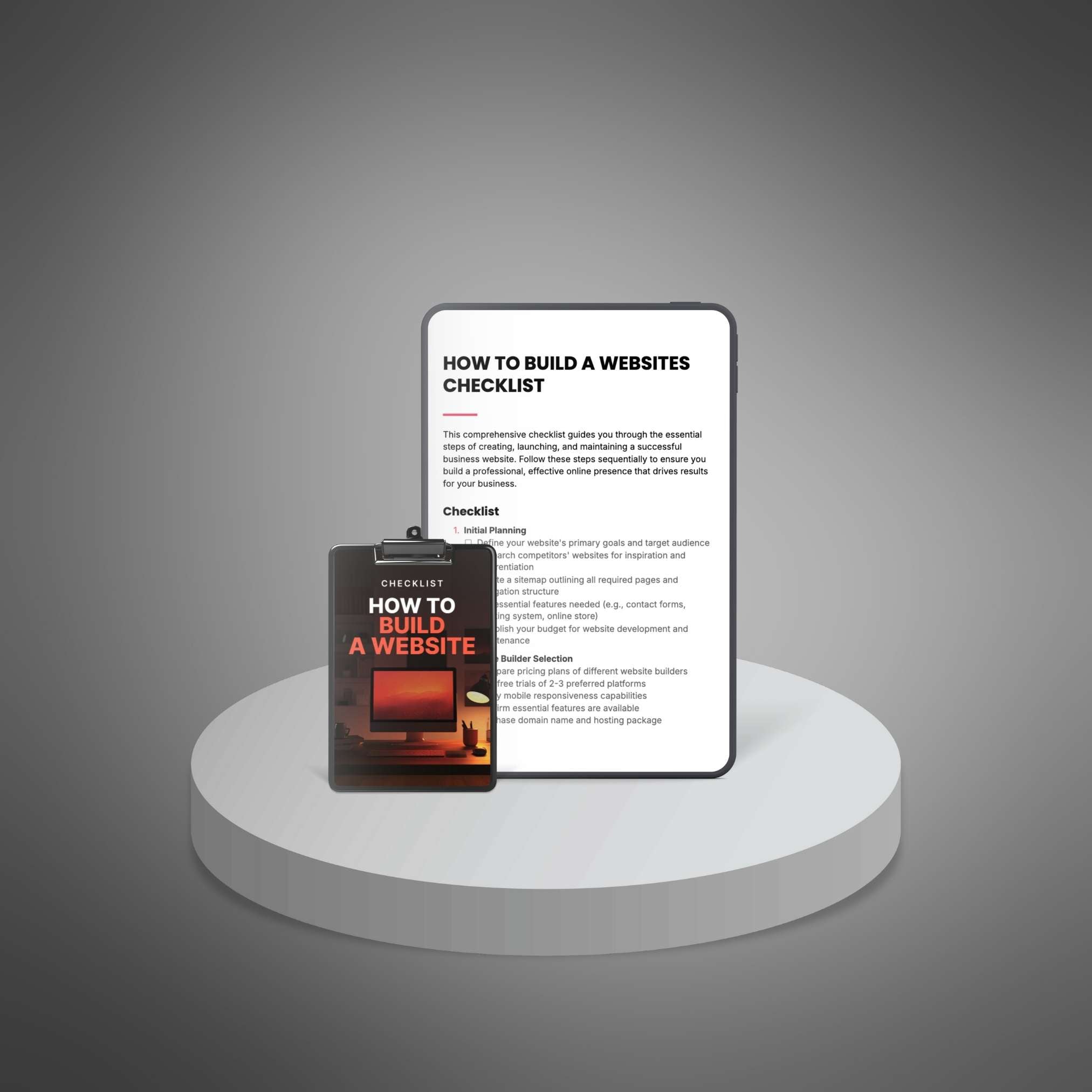 Skillboomer How to Build a Website - Checklist