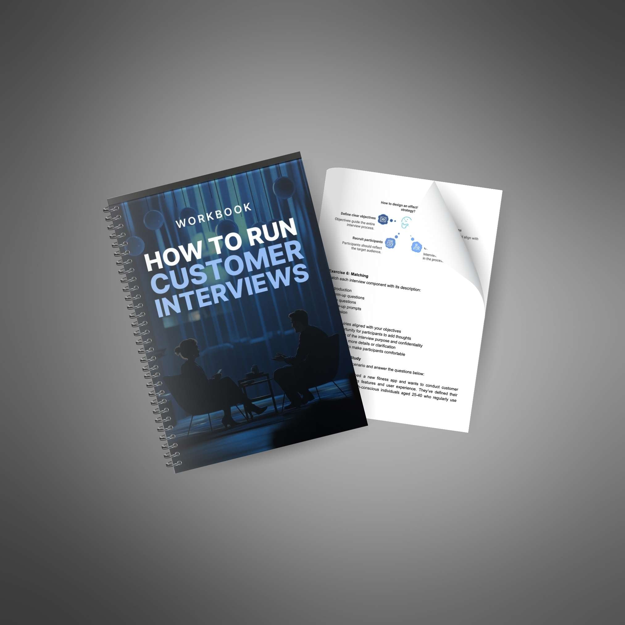 Skillboomer How to Run Effective Customer Interviews - Workbook