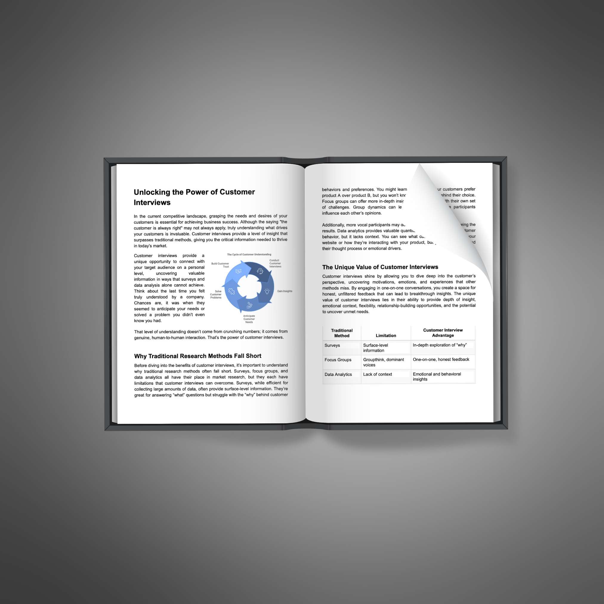 Skillboomer How to Run Effective Customer Interviews - Ebook