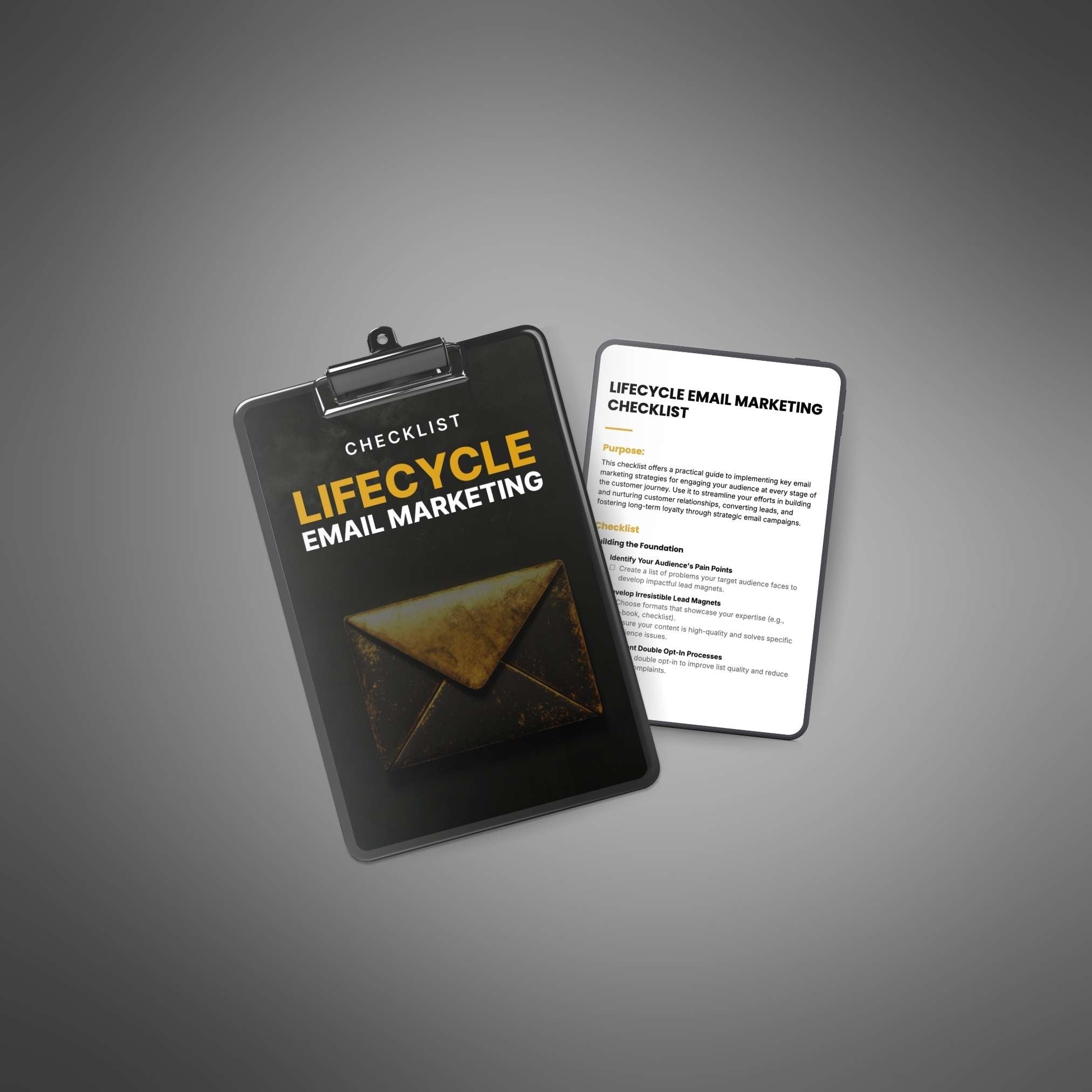 Skillboomer Lifecycle Email Marketing - Checklist
