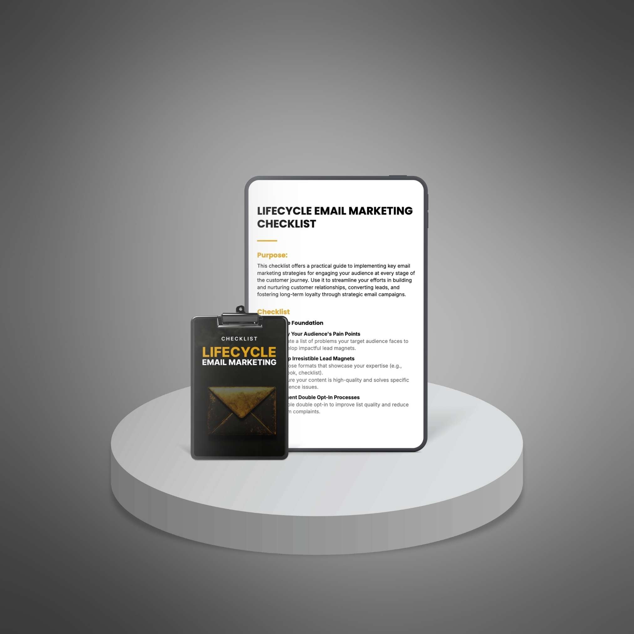 Skillboomer Lifecycle Email Marketing - Checklist