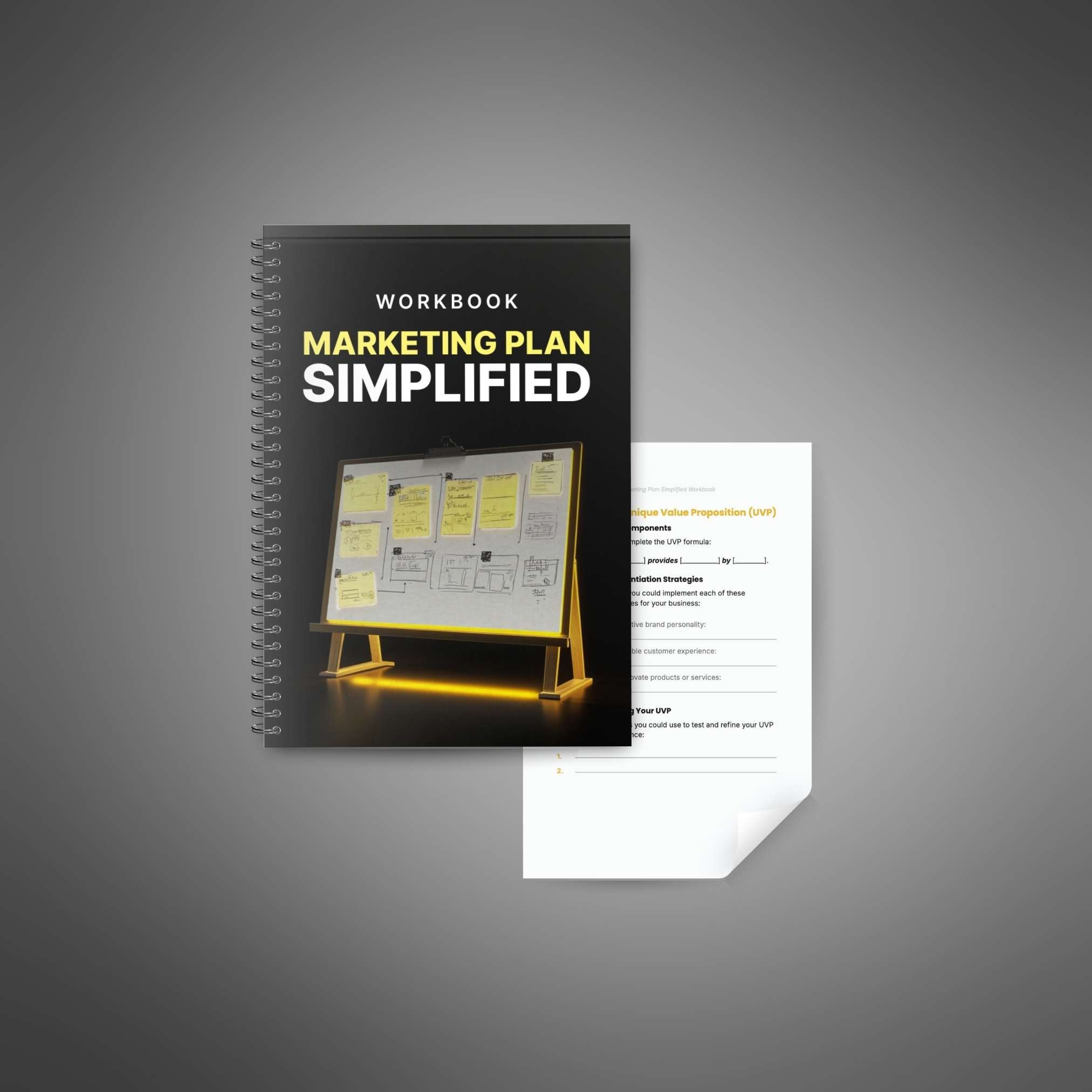 Skillboomer Marketing Plan Simplified - Workbook
