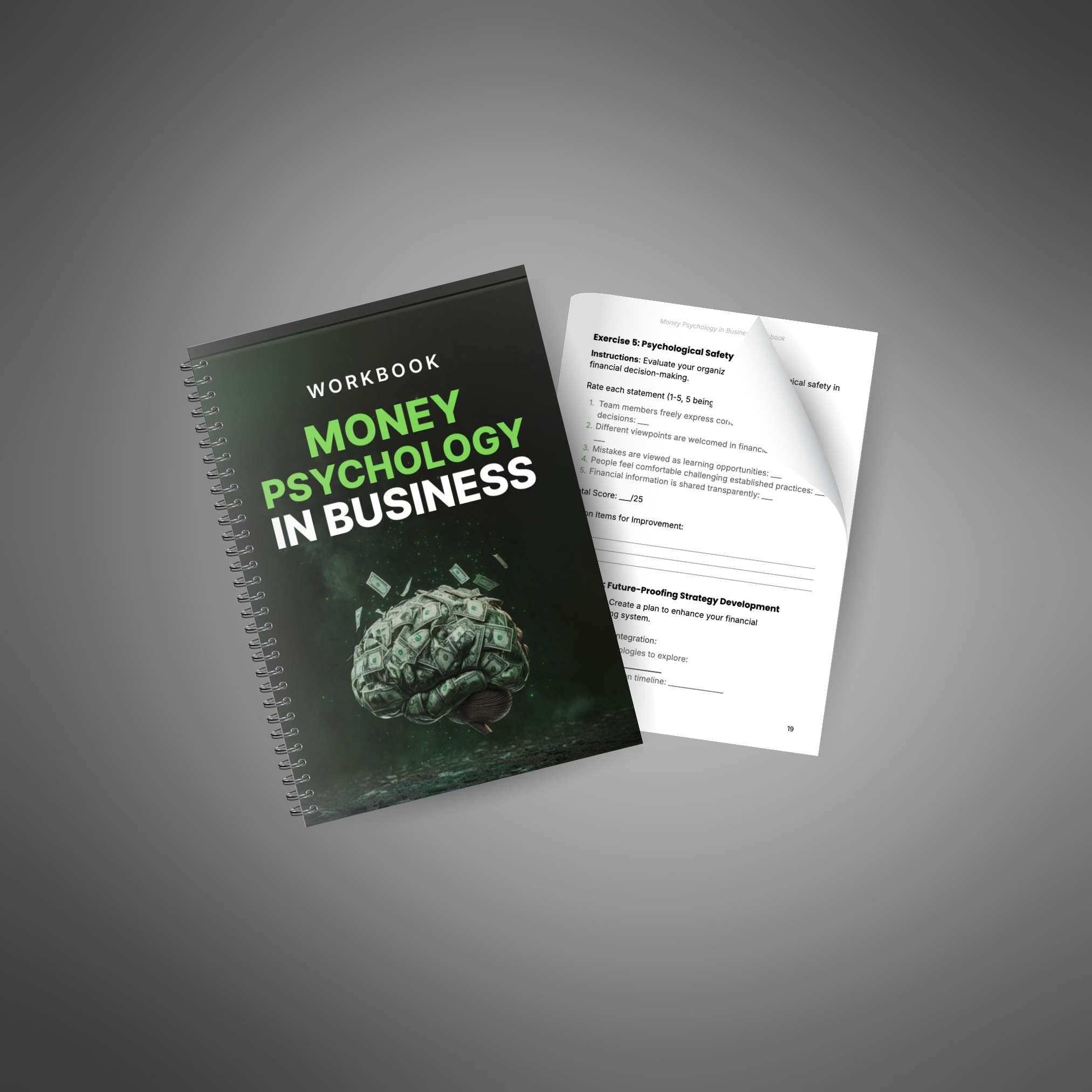 Skillboomer Money Psychology in Business - Workbook
